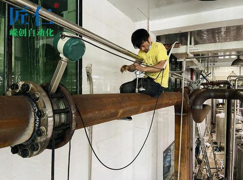 罐頭食品廠安裝嶸創5臺1.0級蒸汽流量計,并帶gprs無線遠傳