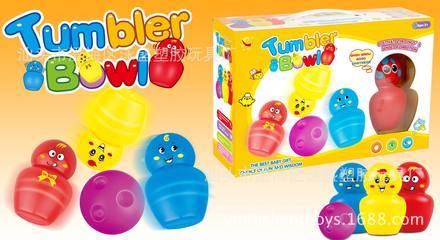 【廠家批發不倒翁保齡球玩具卡通益智保齡球可親子互動訓練手眼協調】價格,廠家,圖片,其他益智玩具,汕頭市澄海區泳盛塑膠玩具廠-